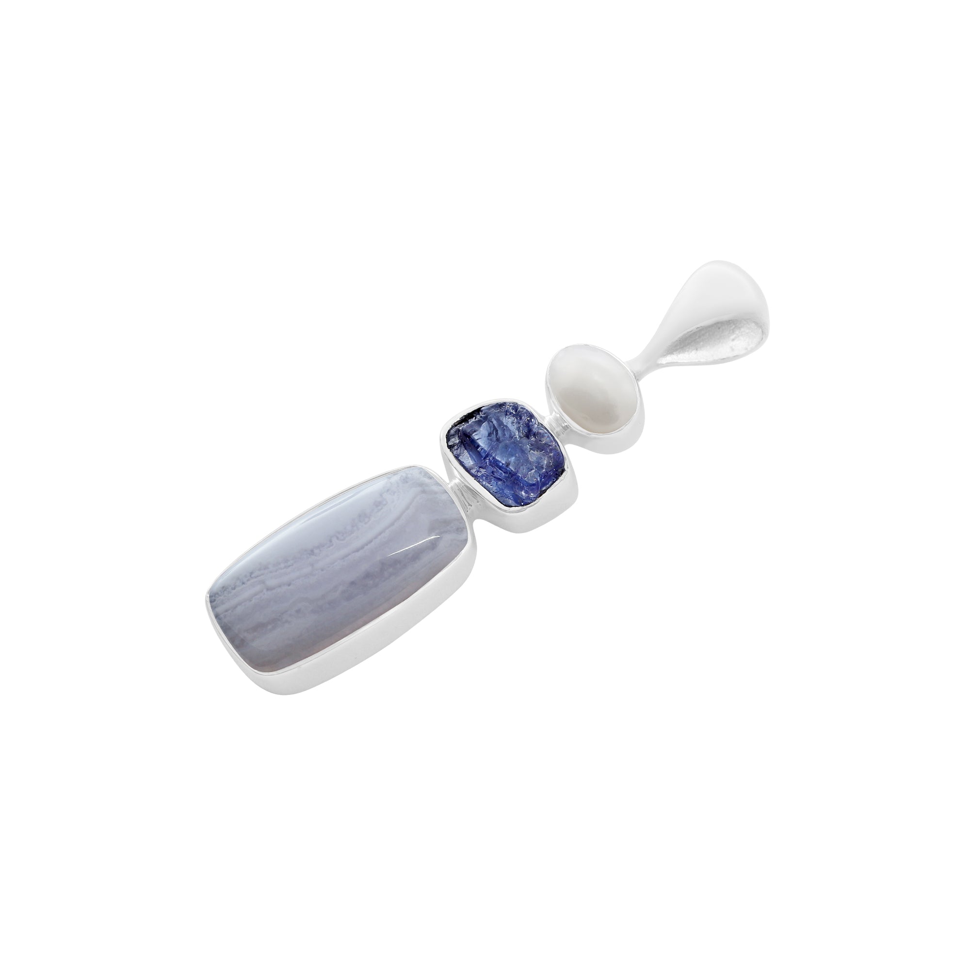 Blue Lace Agate D18-2-1