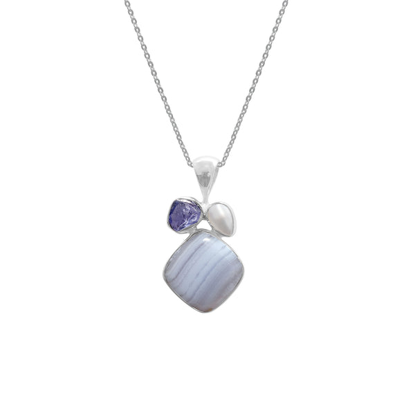 Blue Lace Agate D18-1-1