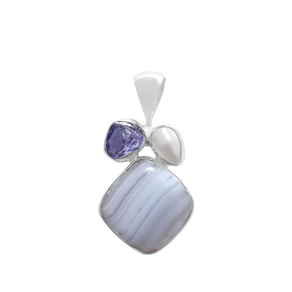 Blue Lace Agate D18-1-1
