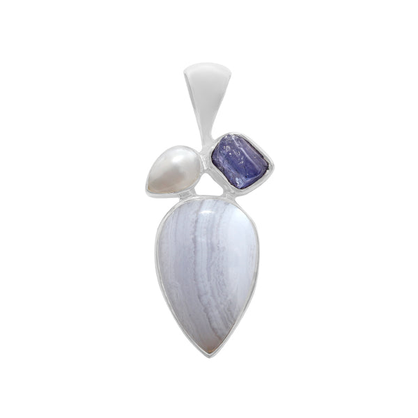 Blue Lace Agate D18-1-1