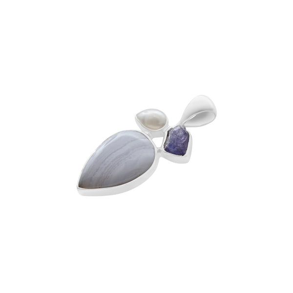 Blue Lace Agate D18-1-1