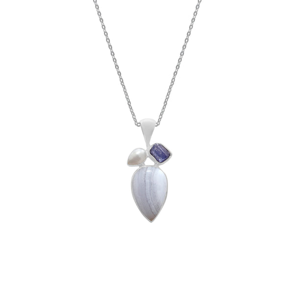 Blue Lace Agate D18-1-1