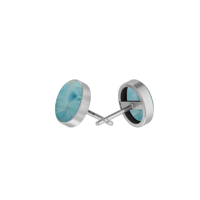 925 Sterling Silver Stud Natural Multi Cab Gemstone Bezel Setting Handmade Jewelry