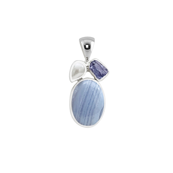 Blue Lace Agate D18-1-1