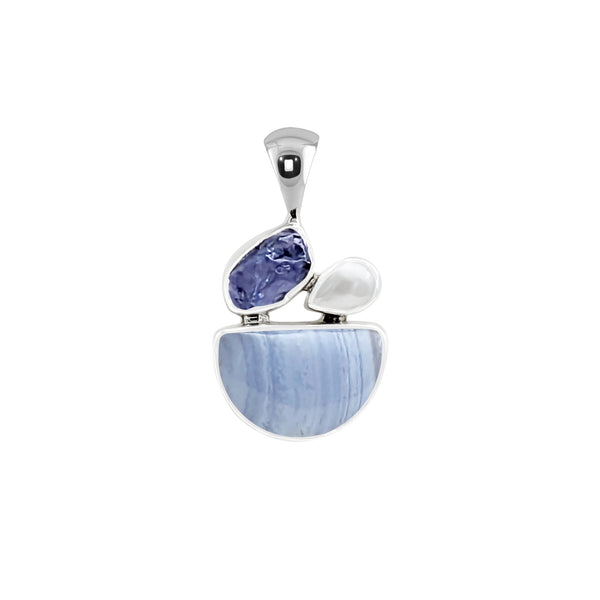 Blue Lace Agate D18-1-1