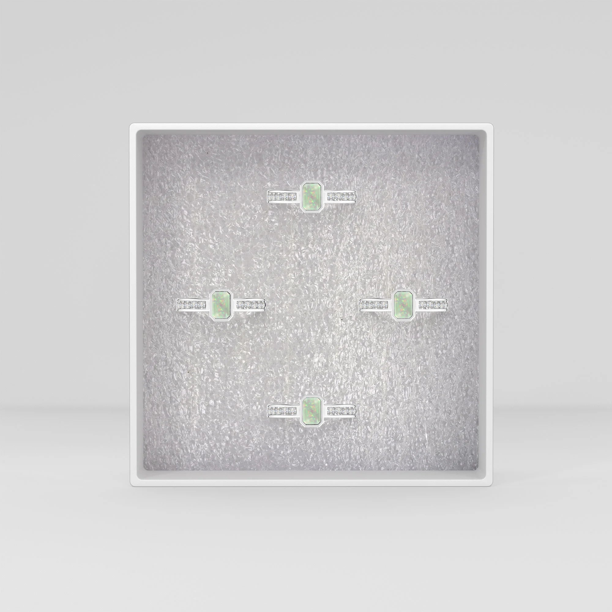 natural ethiopian opal rings