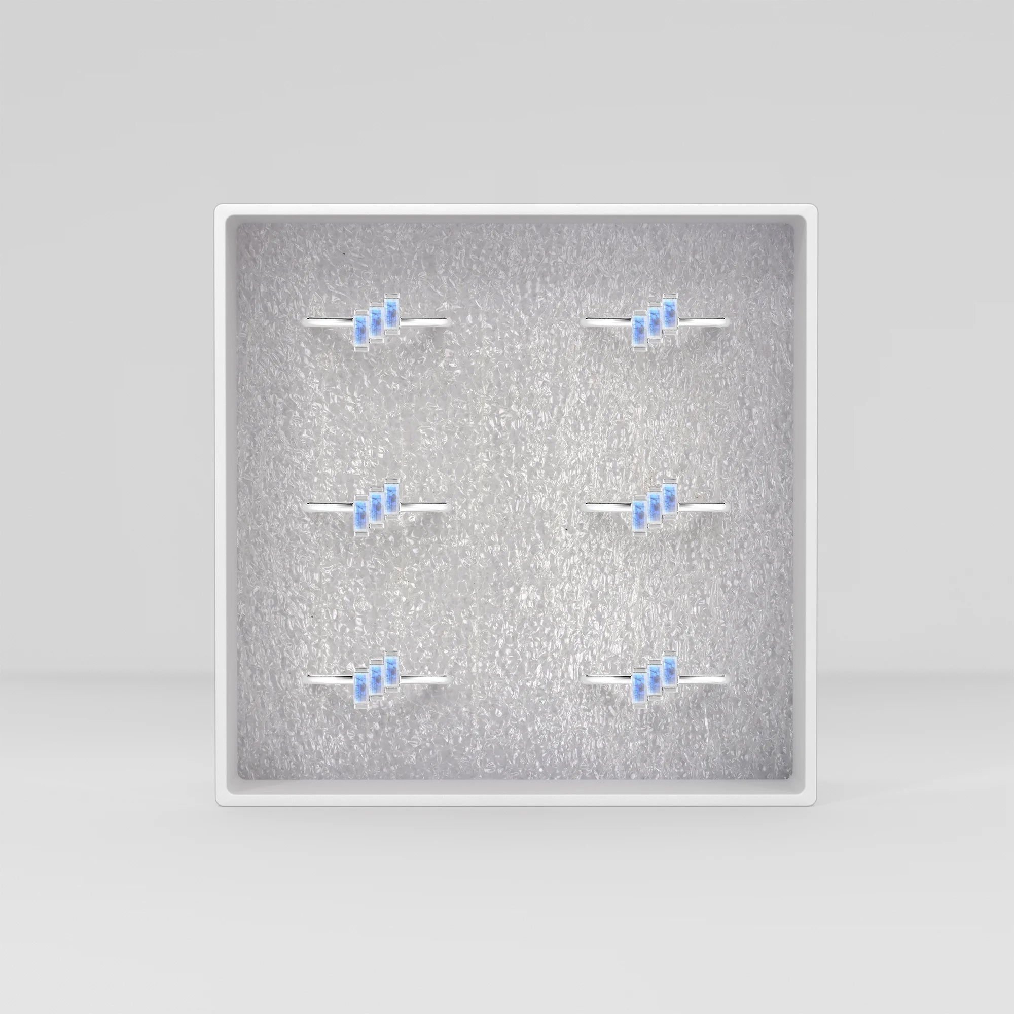 rainbow-moonstone prong-set ring