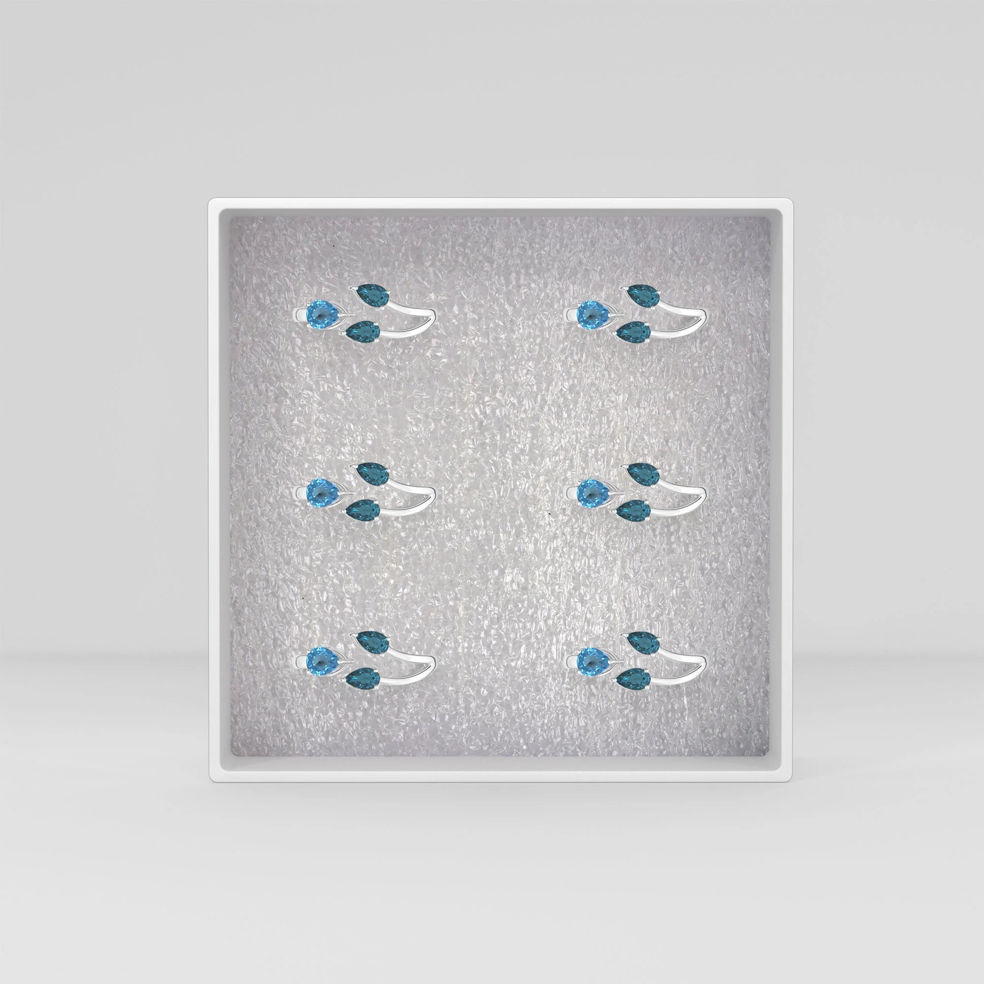 swiss blue topaz prong-set ring