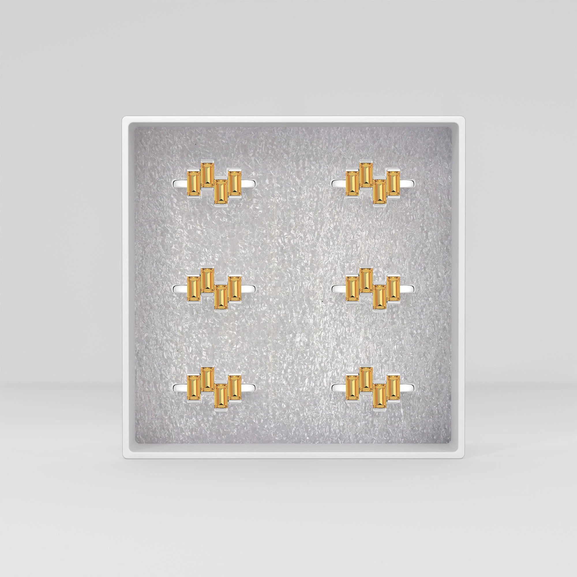 natural citrine ring