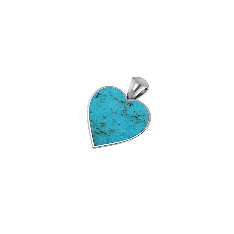 925 Sterling Silver Natural Turquoise Cab Pendant Bezel Set Jewelry Pack of 1