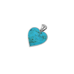 925 Sterling Silver Natural Turquoise Cab Pendant Bezel Set Jewelry Pack of 1