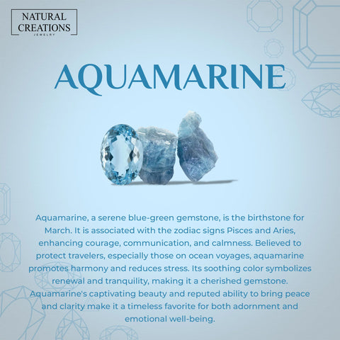 Natural Aquamarine & Rainbow Moonstone Ring