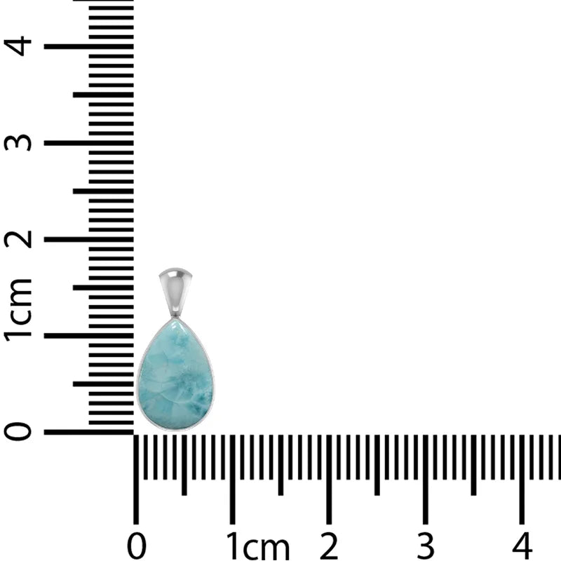 larimar pendant
