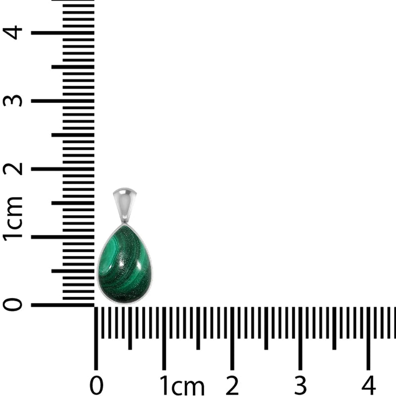 malachite pendant