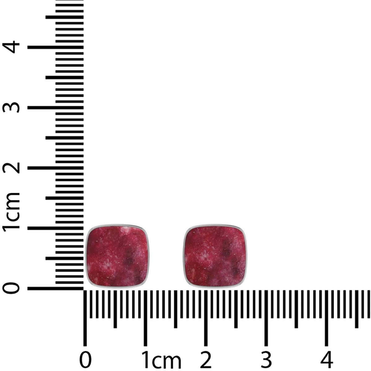 thulite earrings
