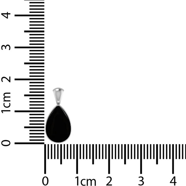 black onyx pendant