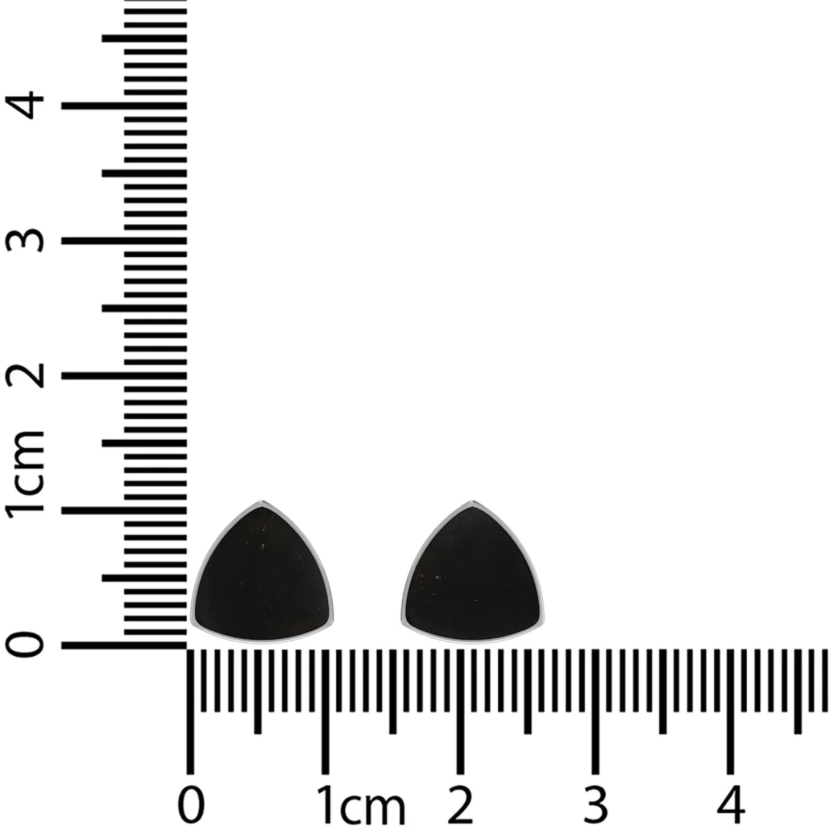 shungite cab earrings