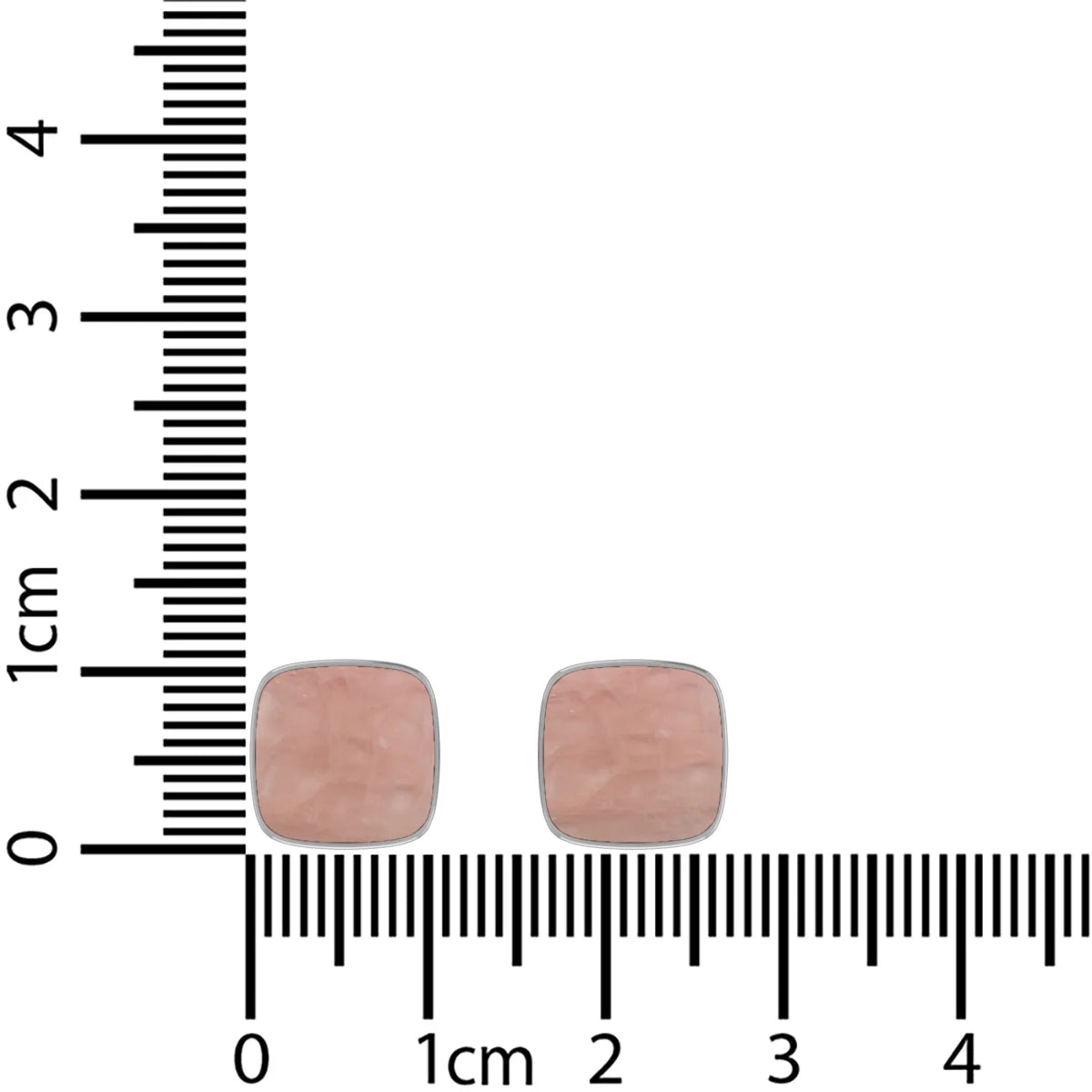 rose quartz earrings