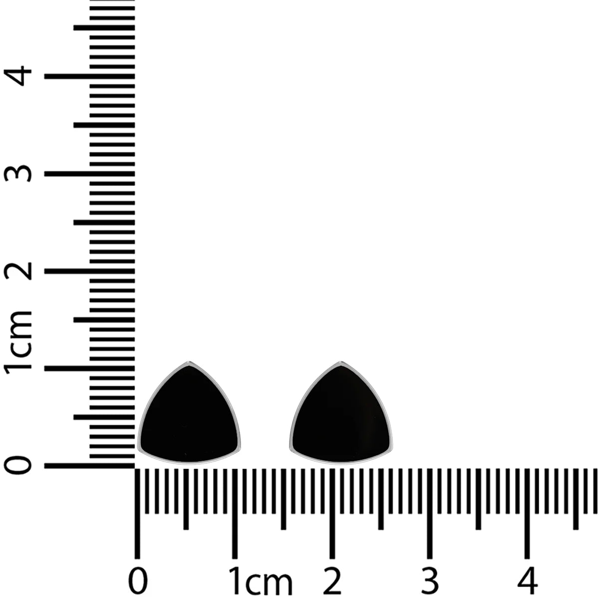 black onyx cab earrings