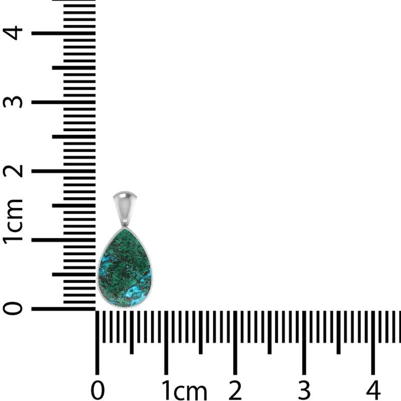 chrysocolla pendant