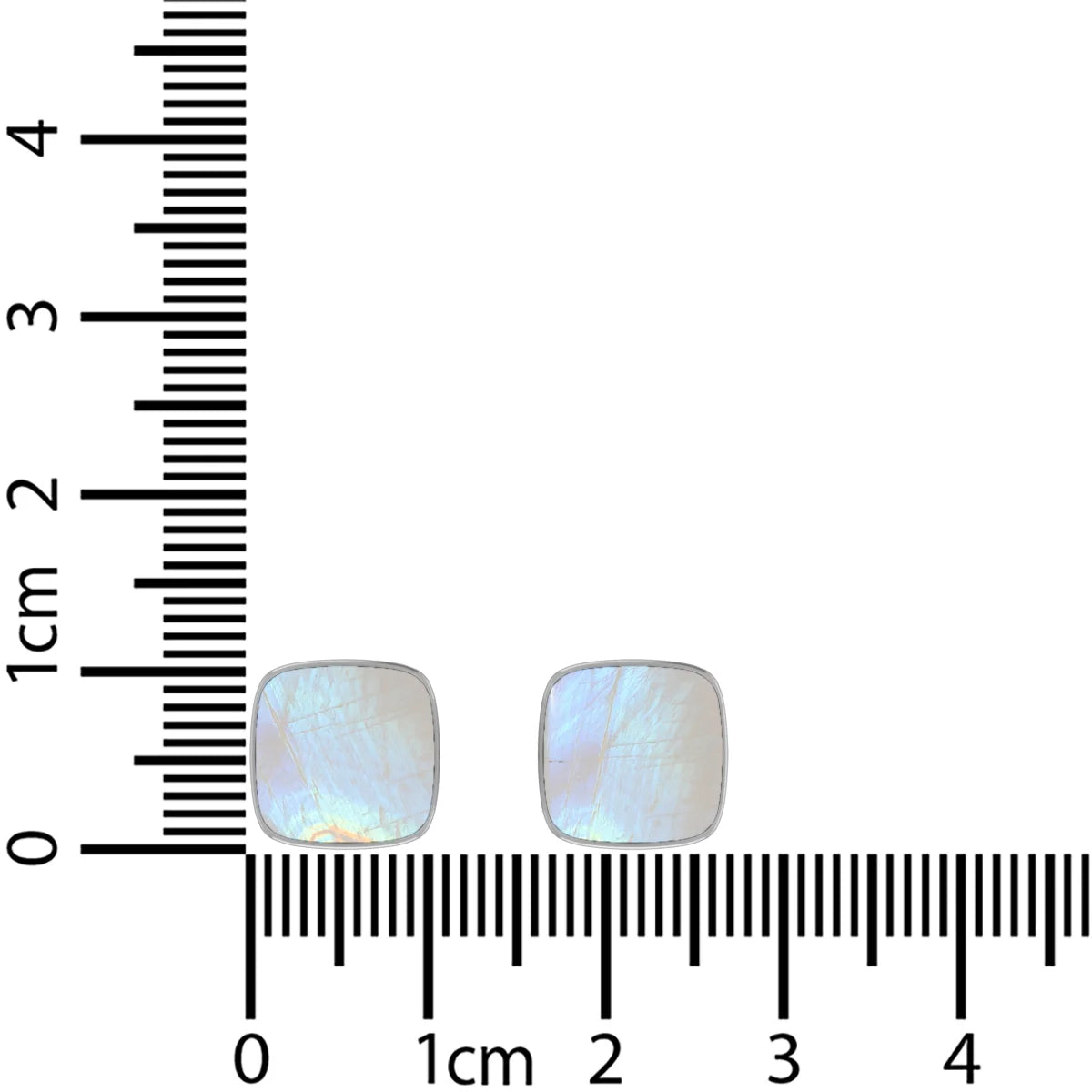 rainbow moonstone earrings