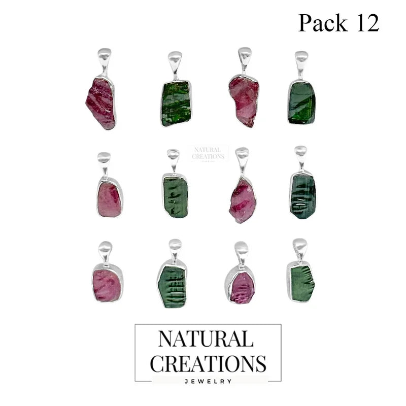 pink tourmaline pendant