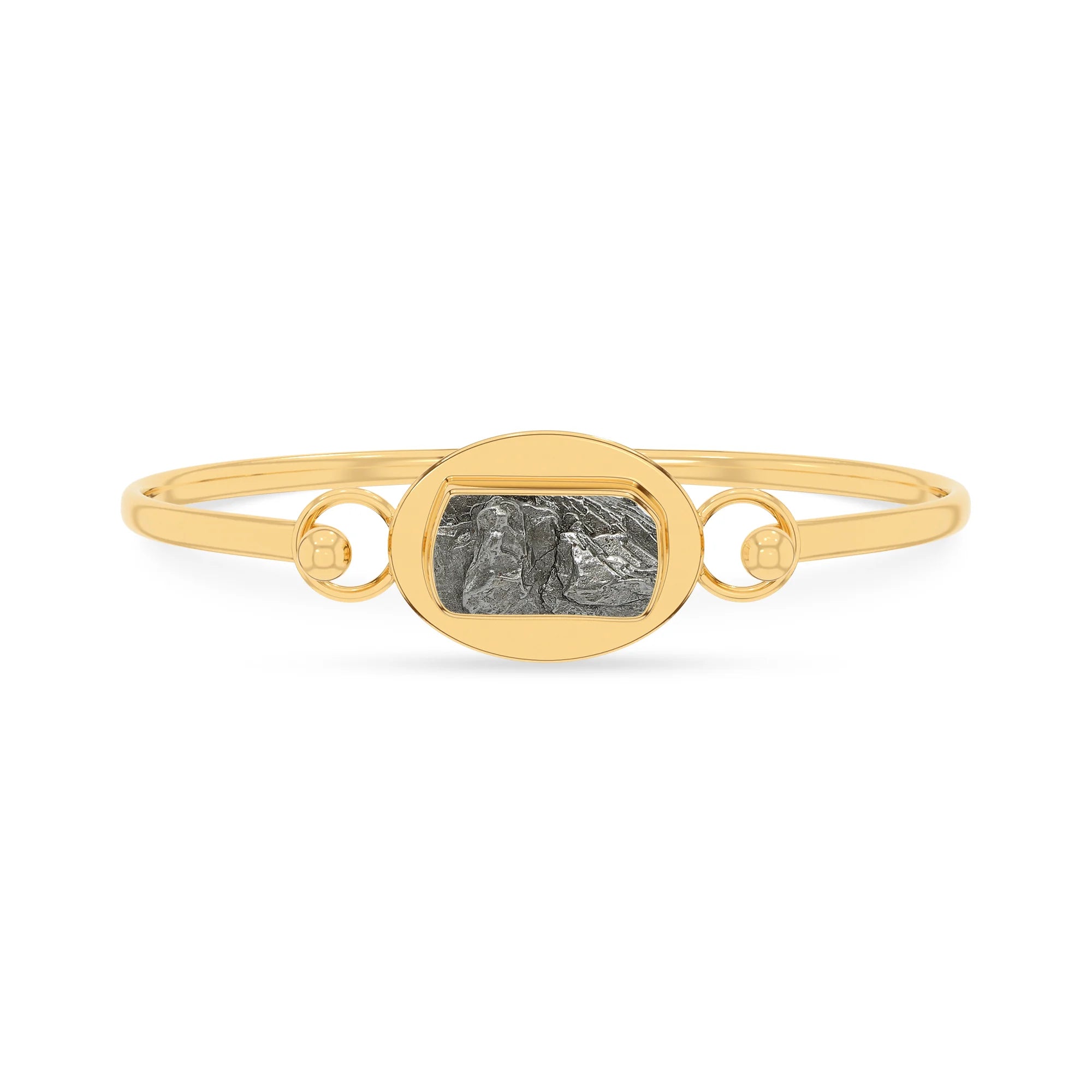 meteorite rough bracelet