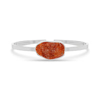 sunstone rough bracelet