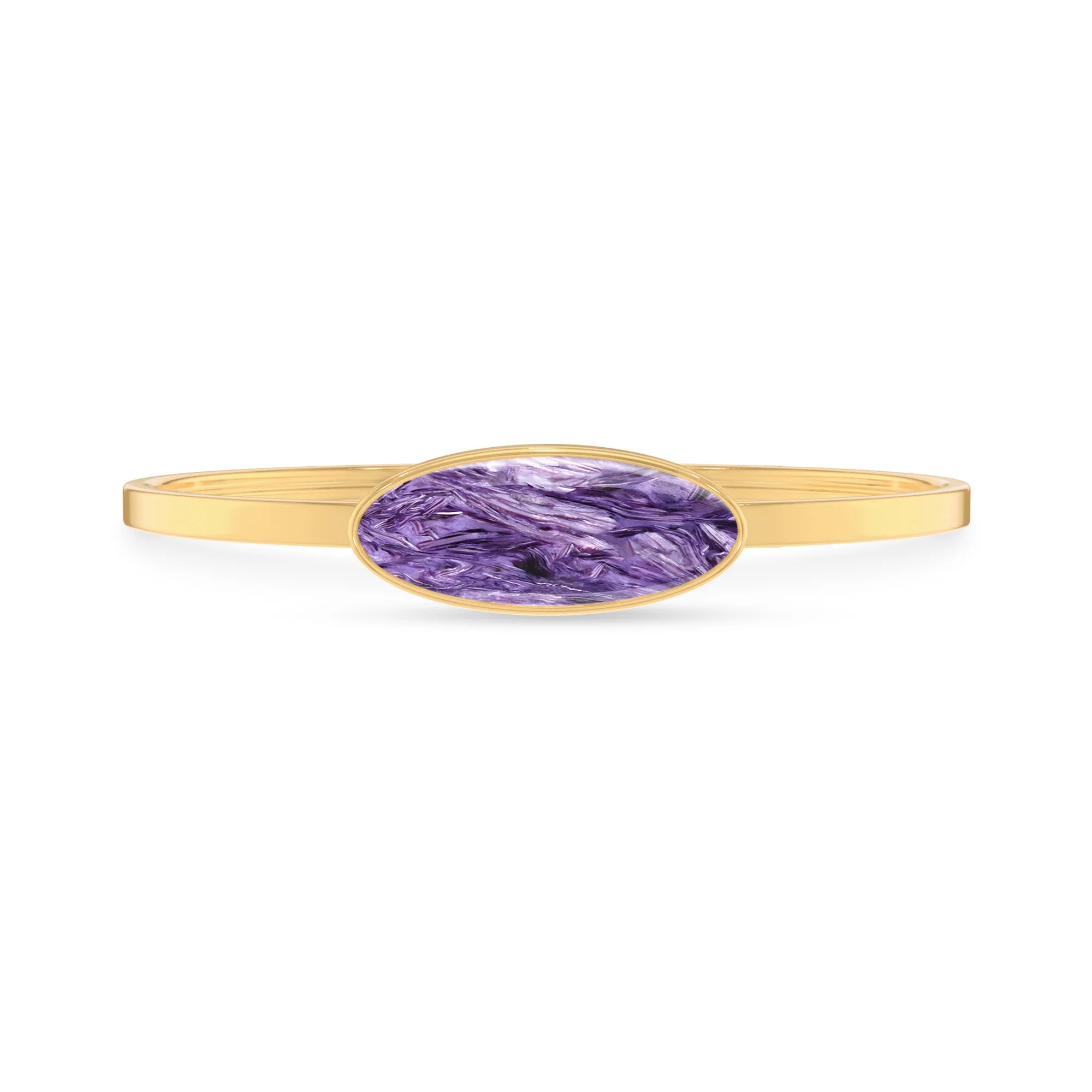 charoite rough bracelet