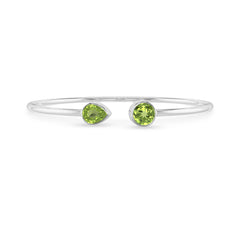 peridot cut bracelet