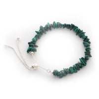 malachite rough bracelet
