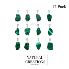 malachite pendant