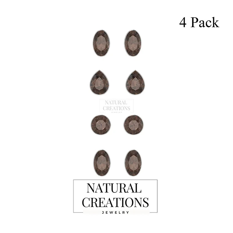 smoky quartz earrings 