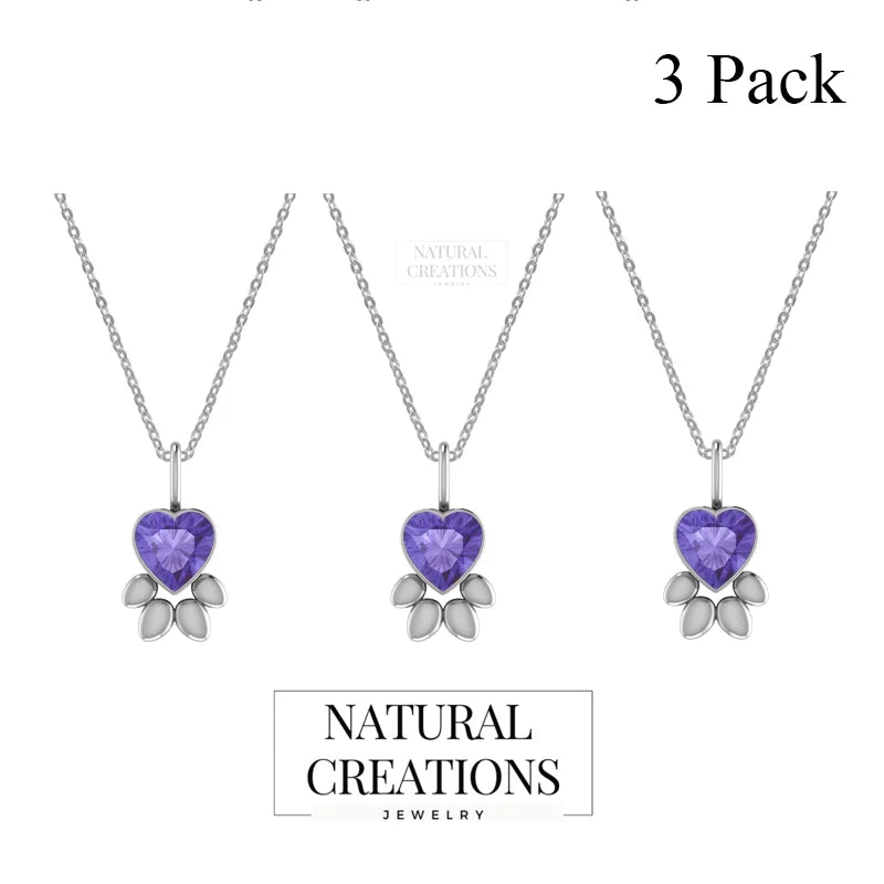 iolite pendant