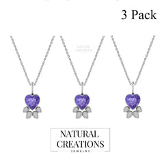 iolite pendant