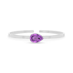 amethyst cut bracelet