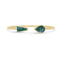 chrysocolla cab bracelet