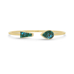 chrysocolla cab bracelet