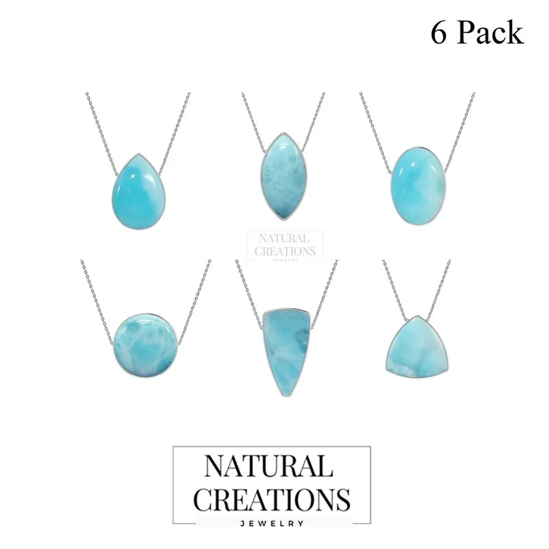 larimar pendant