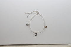 crystal quartz cut bracelet