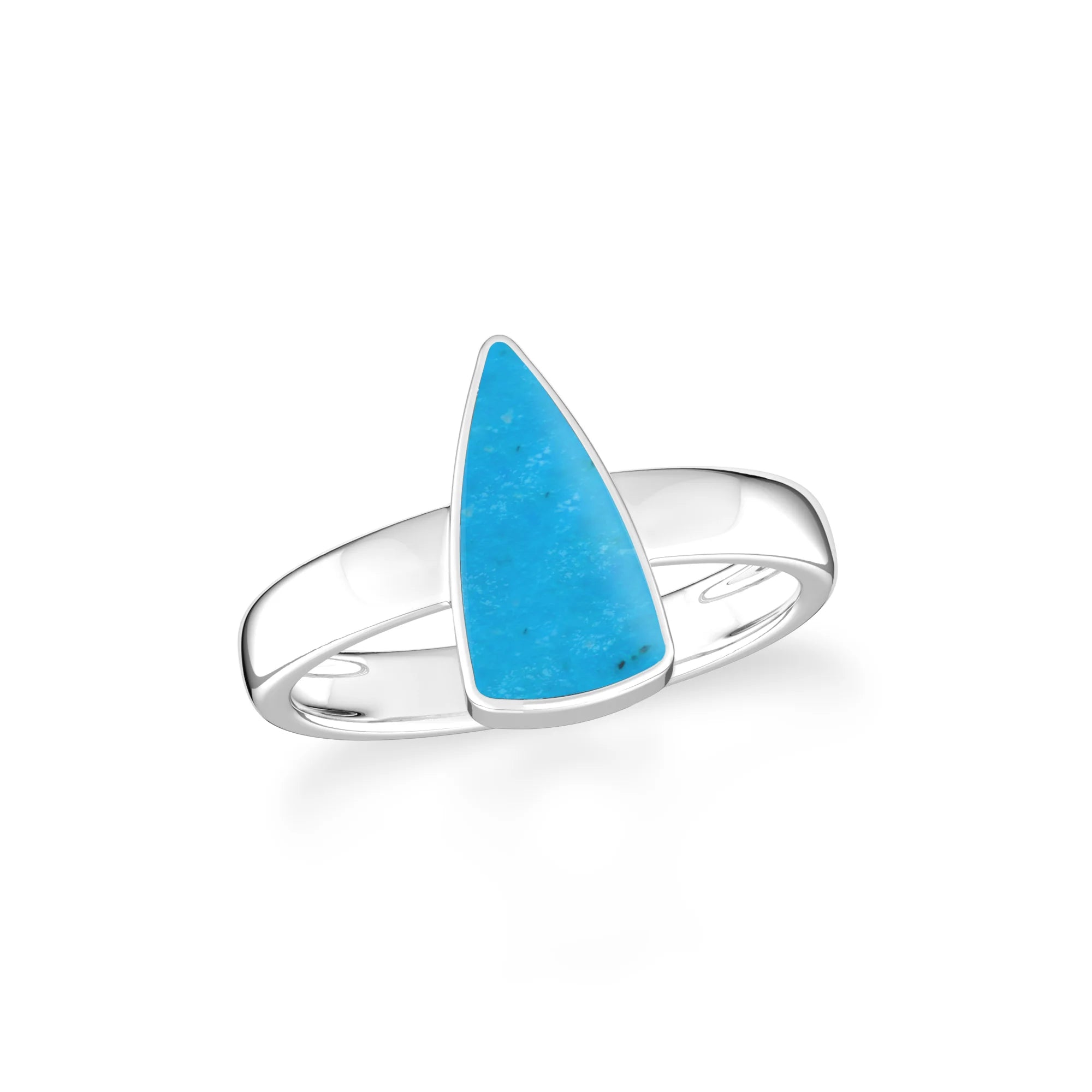 turquoise bezel-set ring