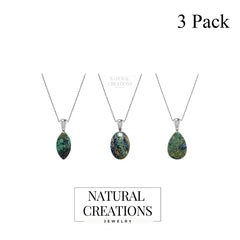 azurite malachite pendant