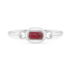 pink tourmaline rough bracelet