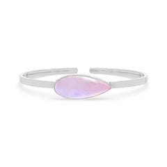 pink moonstone rough bracelet
