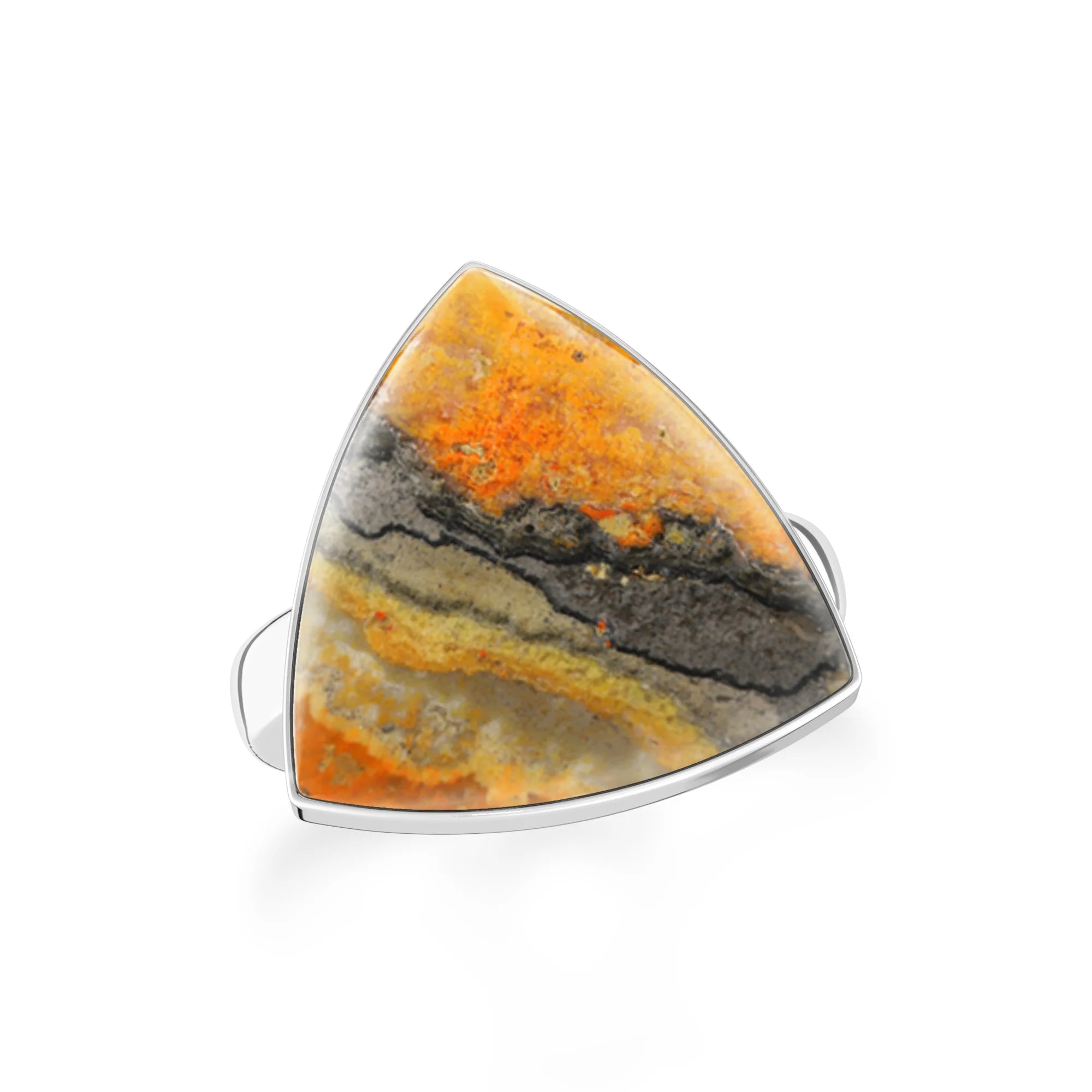 bumble-bee bezel-set ring