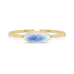 rainbow moonstone rough bracelet