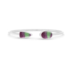 ruby zoisite cab bracelet
