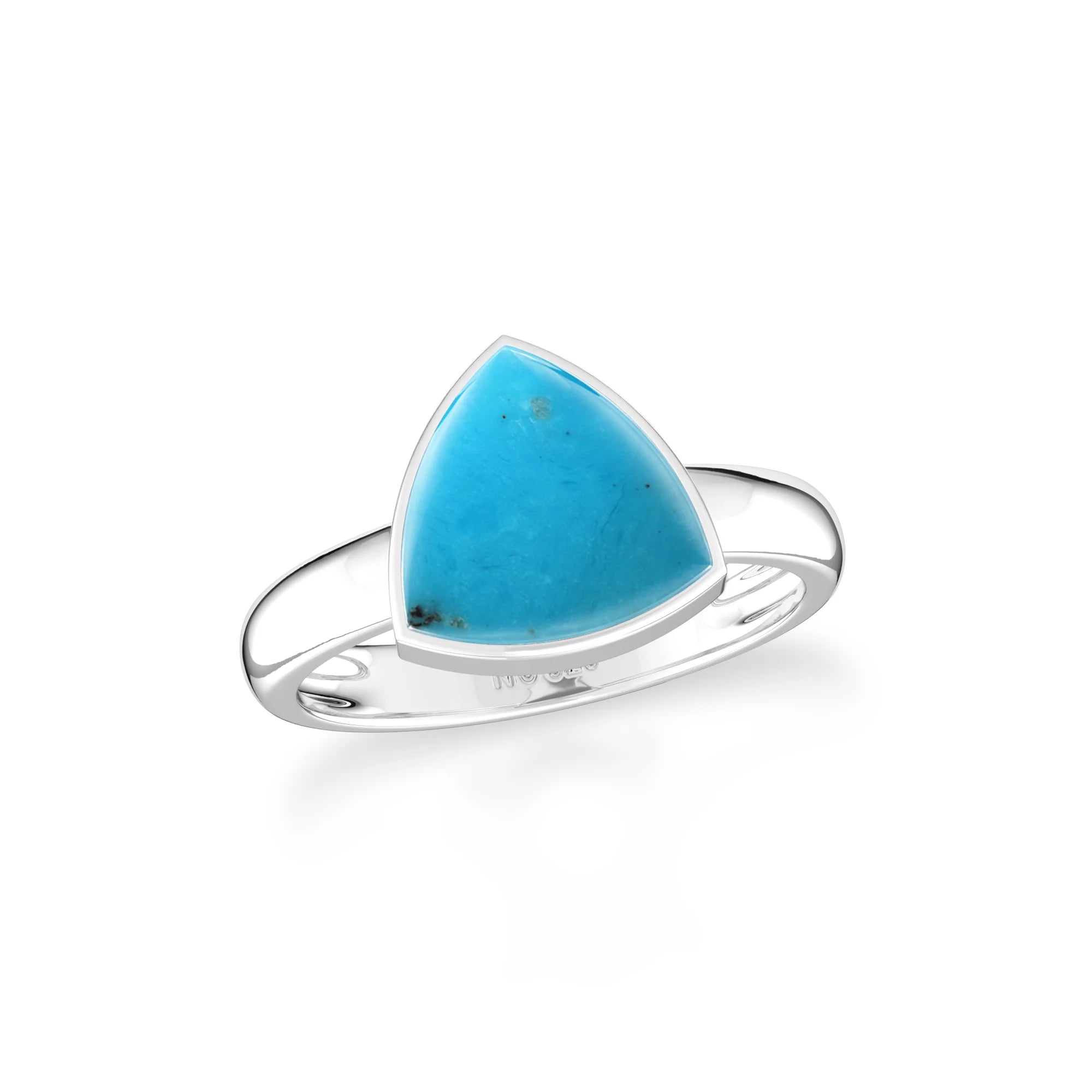turquoise bezel-set ring