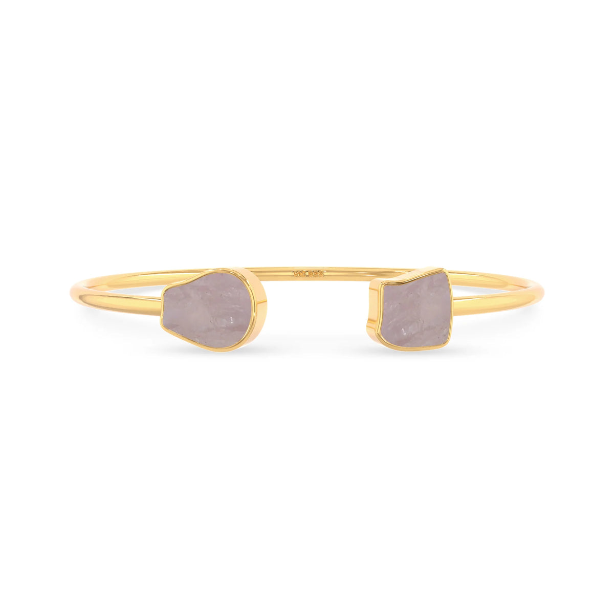 morganite twister bracelet