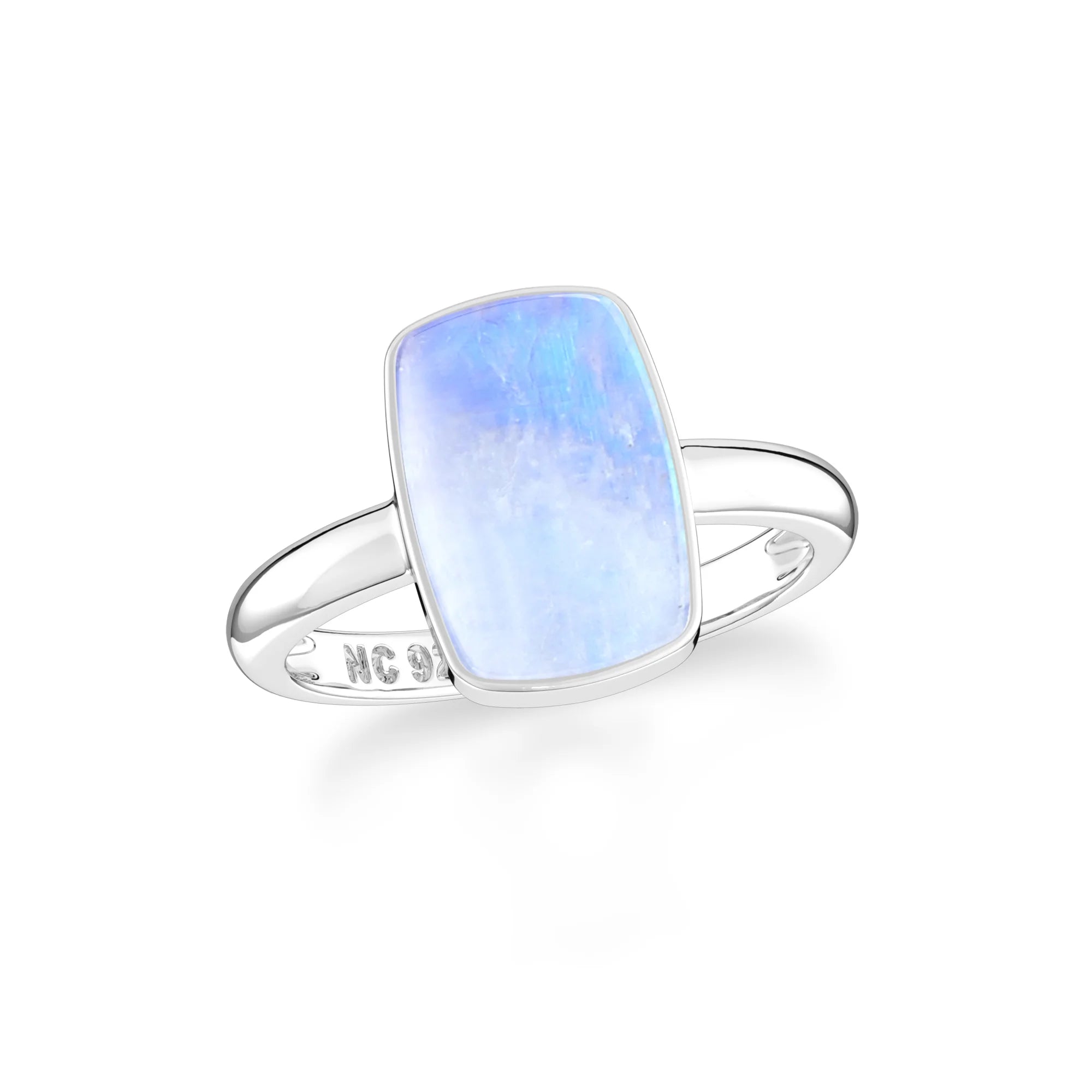 pink spiny-oyster bezel-set ring